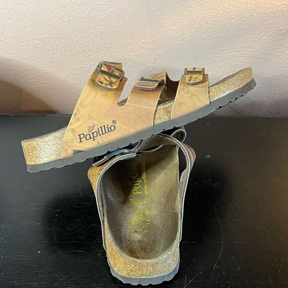 Papillio by Birkenstock 3 straps retro sandals 40 - Picture 8 of 11